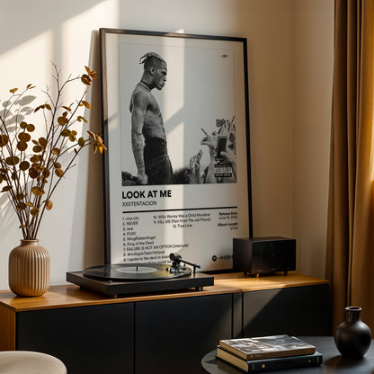 XXXTENTACION 'Look At Me' Album Poster