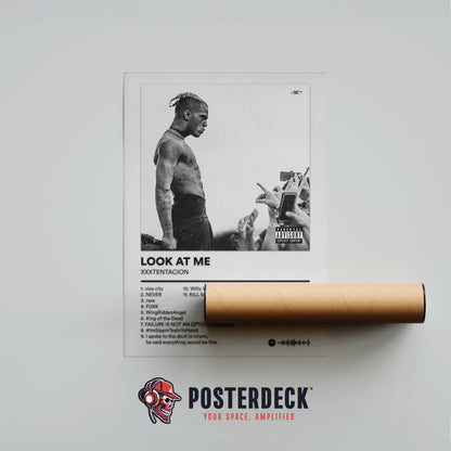XXXTENTACION 'Look At Me' Album Poster
