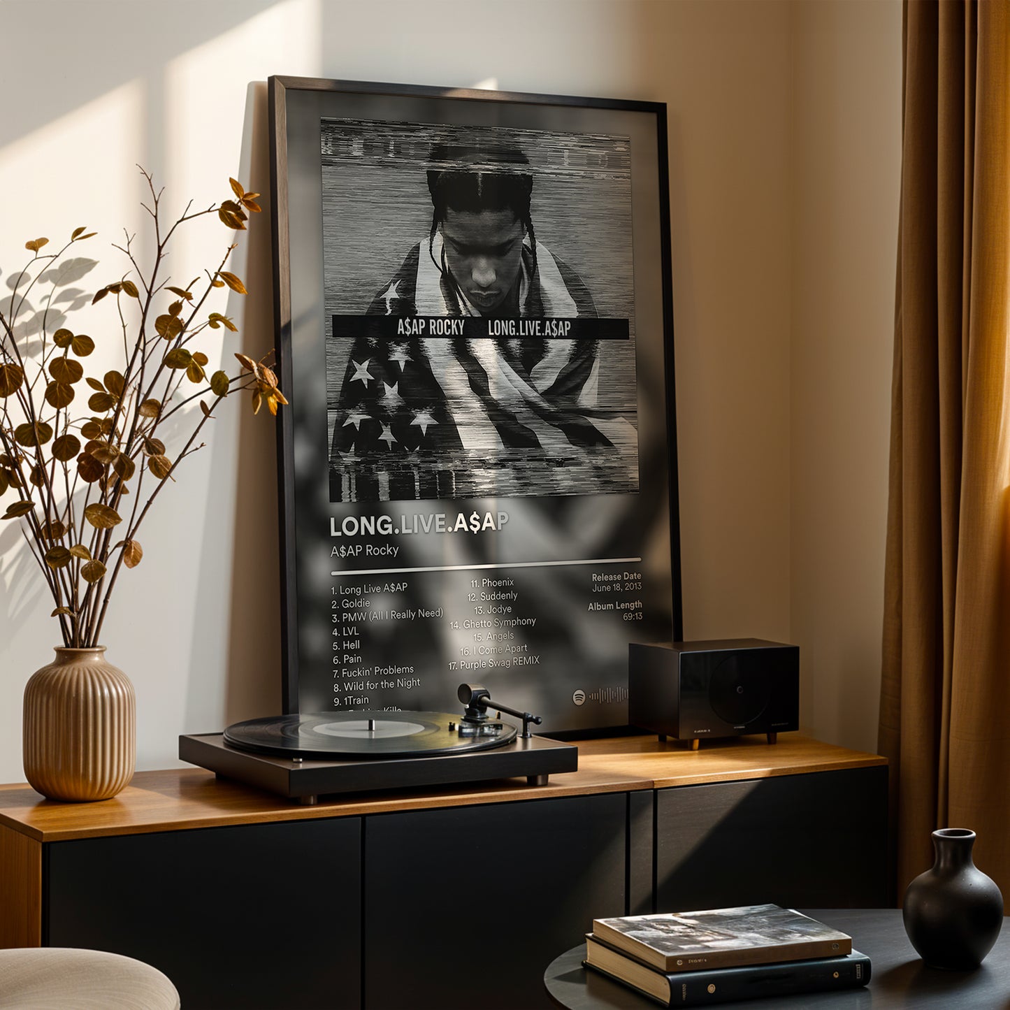 ASAP Rocky 'LONG.LIVE.A$AP' Album Poster