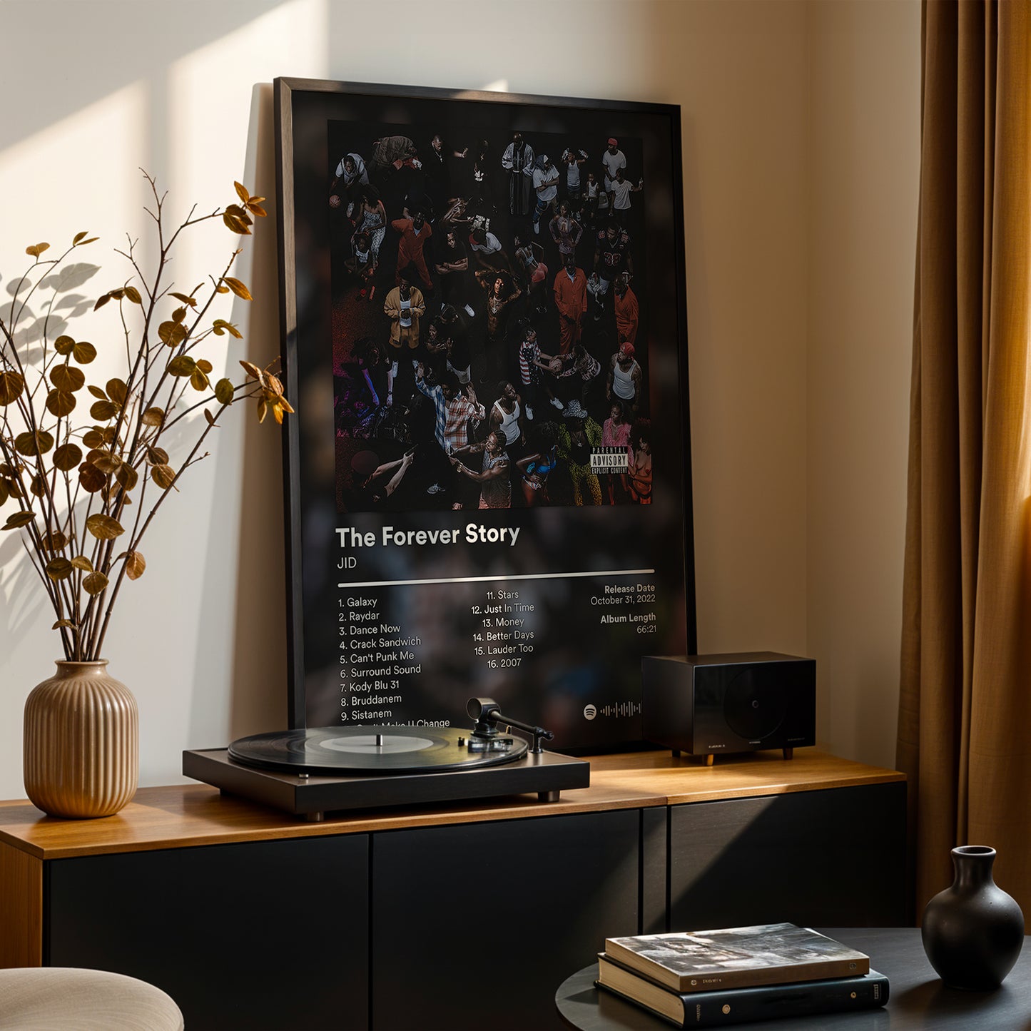 JID 'The Forever Story' Album Poster