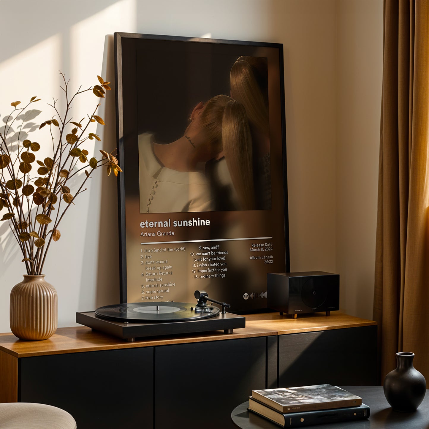 Ariana Grande 'Eternal Sunshine' Album Poster