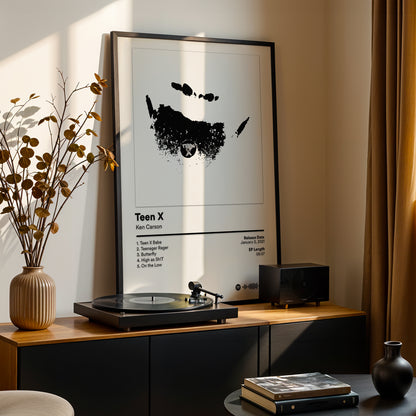 Ken Carson 'Teen X' (2021 EP) Album Poster