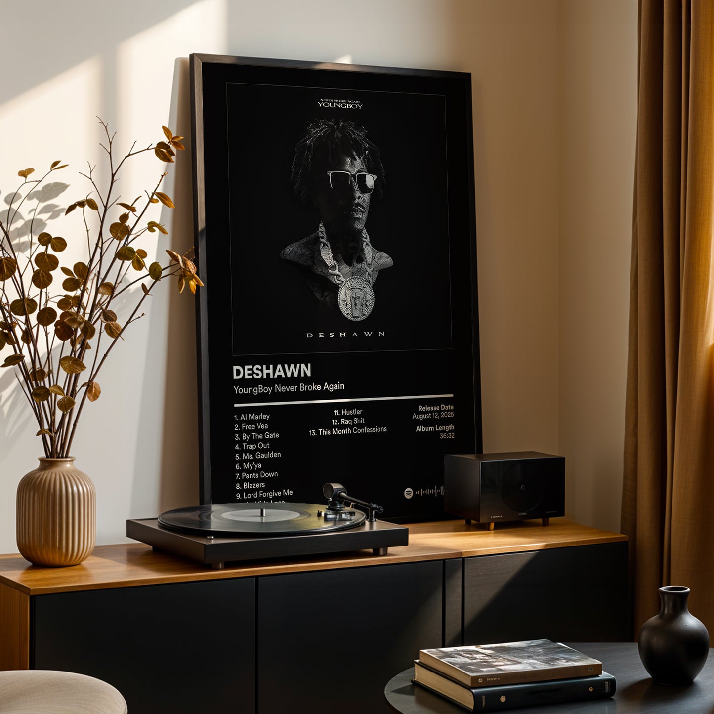 YoungBoy Never Broke Again 'Deshawn' Album Poster