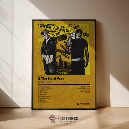 Lil Baby '2 The Hard Way' Album Poster