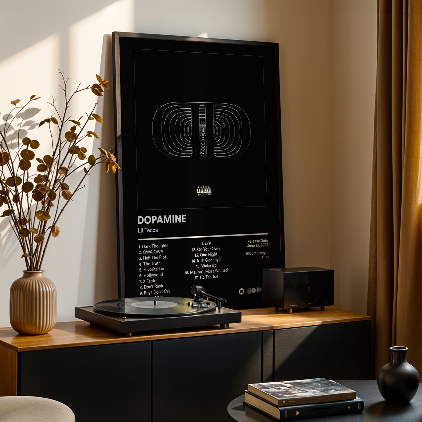 Lil Tecca 'Dopamine' Album Poster