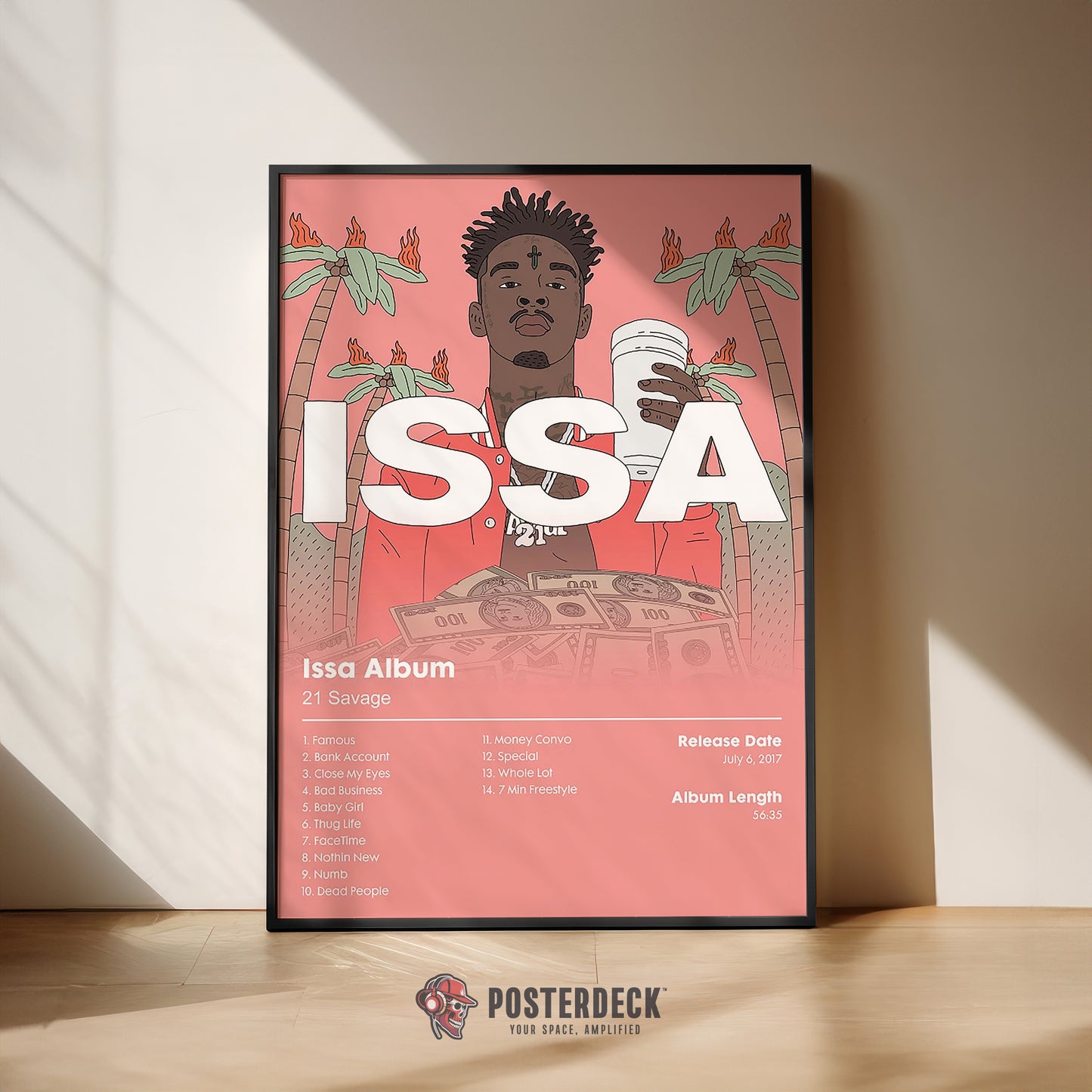 21 Savage 'Issa' Album Poster