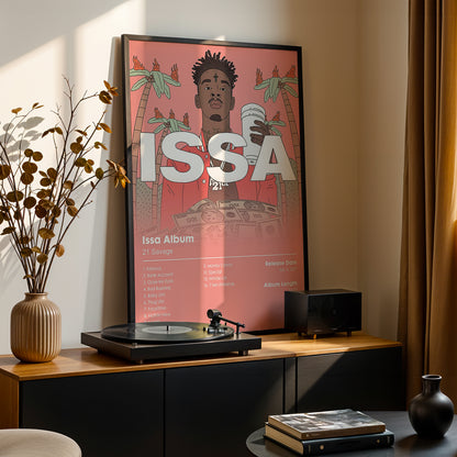 21 Savage 'Issa' Album Poster