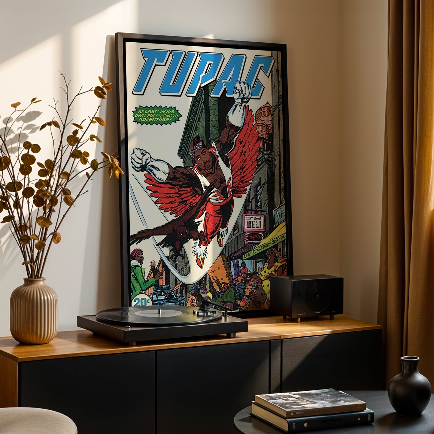 Tupac 'Comic' Poster