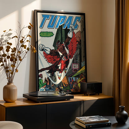 Tupac 'Comic' Poster