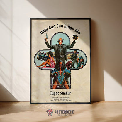 Tupac 'Only God' Poster