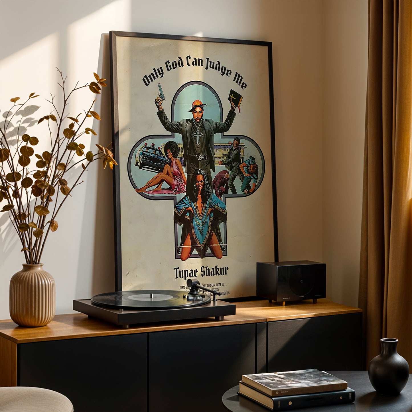 Tupac 'Only God' Poster