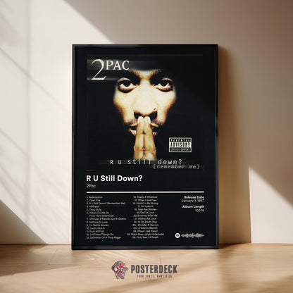 2Pac 'R U Still Down?' Album Poster