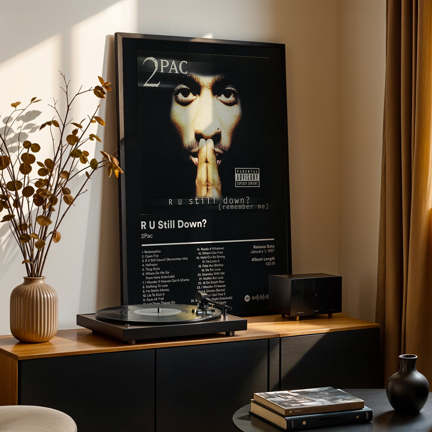 2Pac 'R U Still Down?' Album Poster