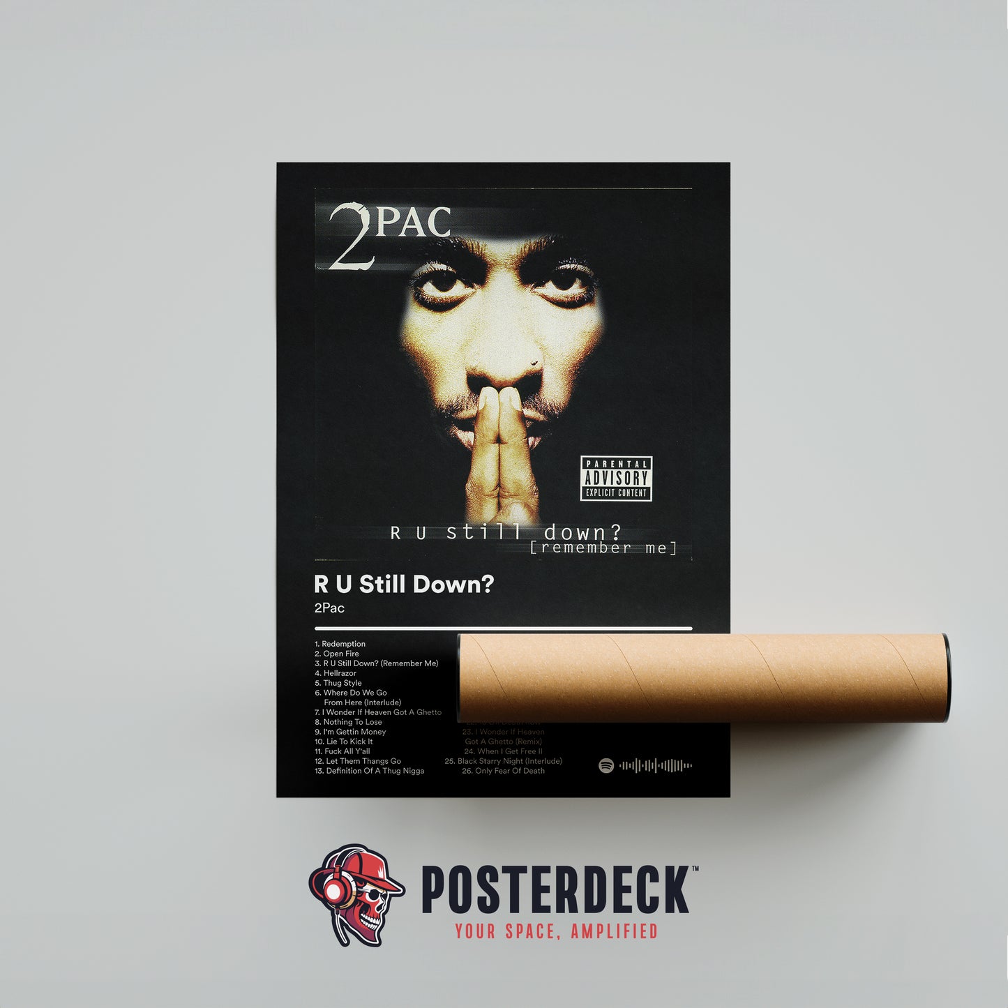 2Pac 'R U Still Down?' Album Poster