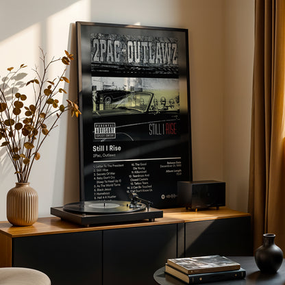 2Pac 'Still I Rise' Album Poster