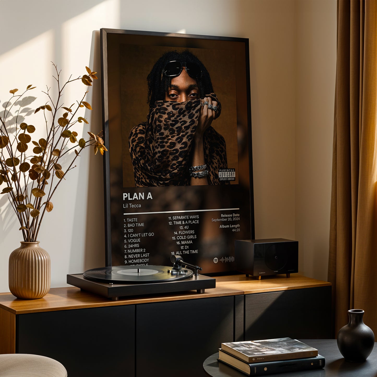 Lil Tecca 'Plan A' Album Poster