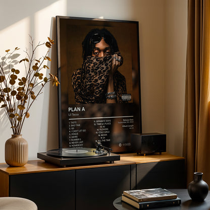 Lil Tecca 'Plan A' Album Poster