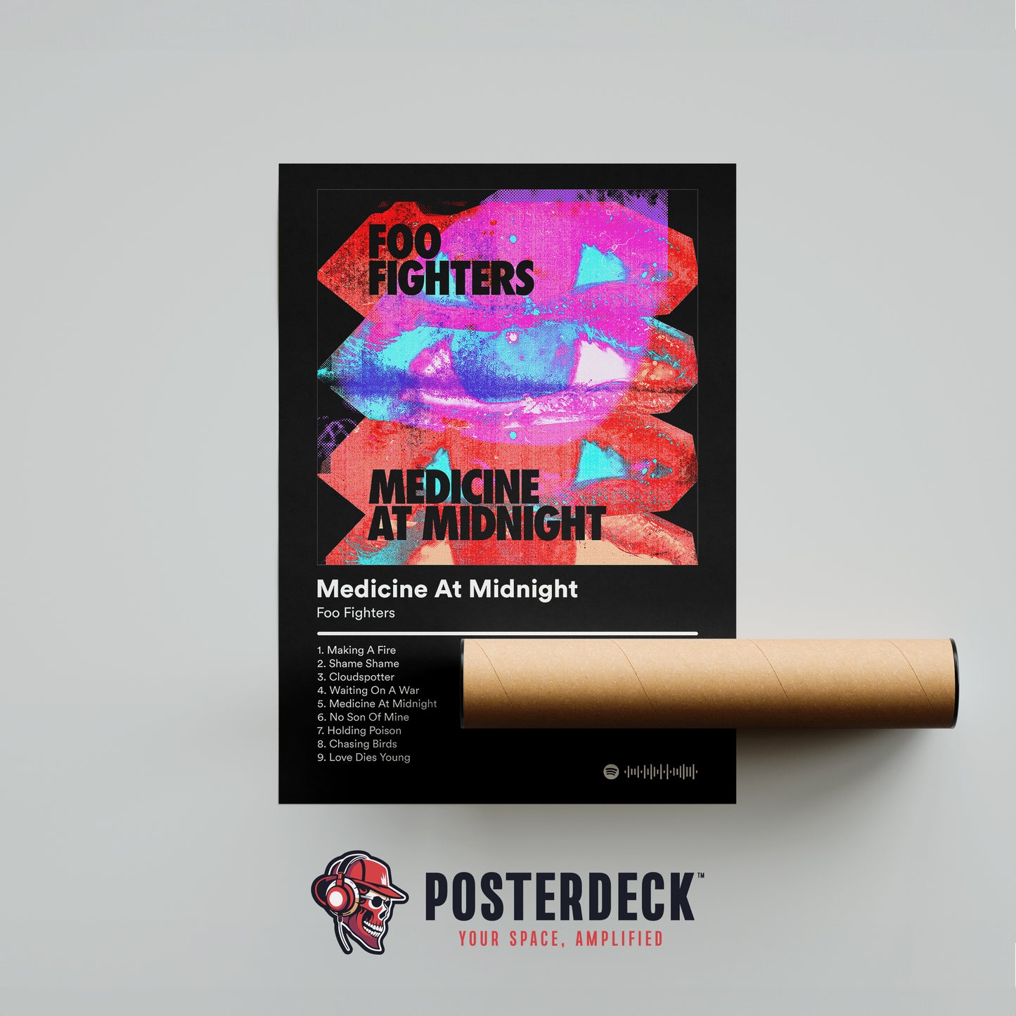 Foo Fighters 'Medicine At Midnight' Album Poster