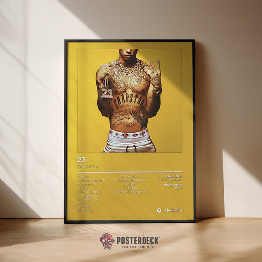 Central Cee '23' Album Poster