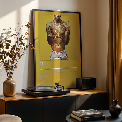 Central Cee '23' Album Poster