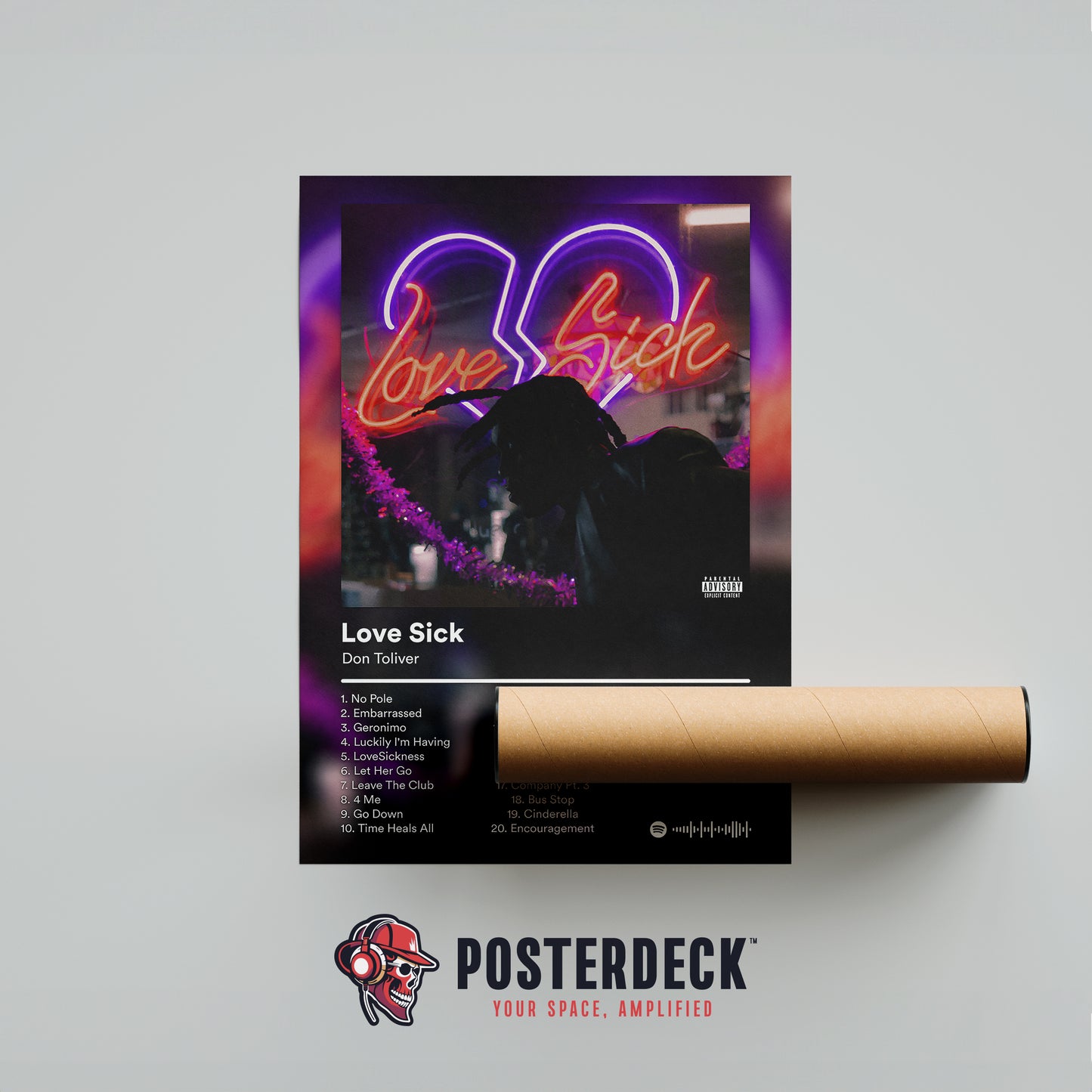 Don Toliver 'Love Sick' Album Poster