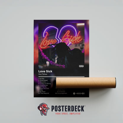 Don Toliver 'Love Sick' Album Poster