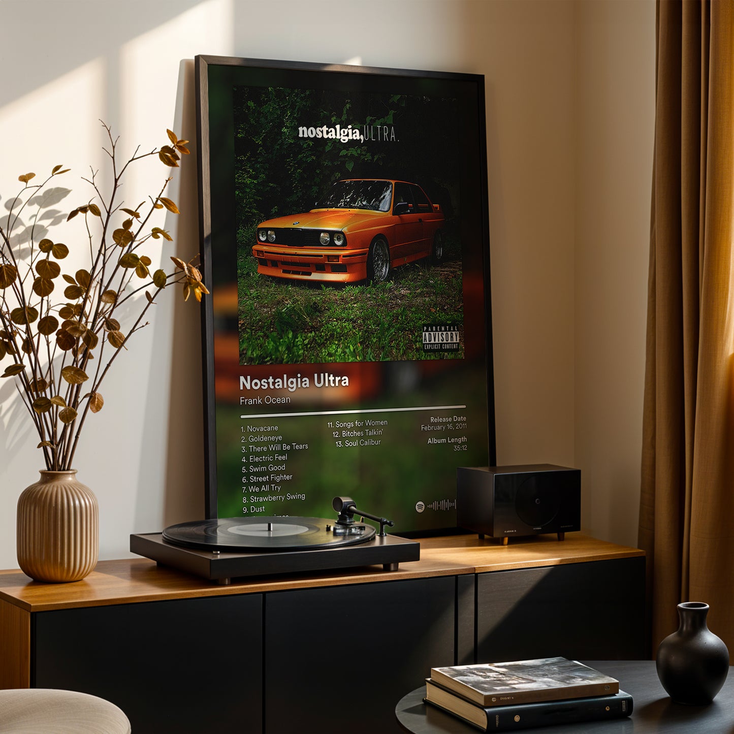 Frank Ocean 'Nostalgia Ultra' Album Poster