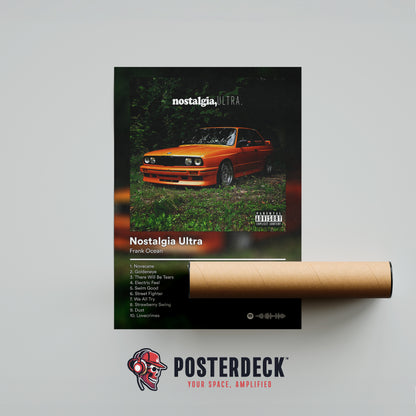 Frank Ocean 'Nostalgia Ultra' Album Poster