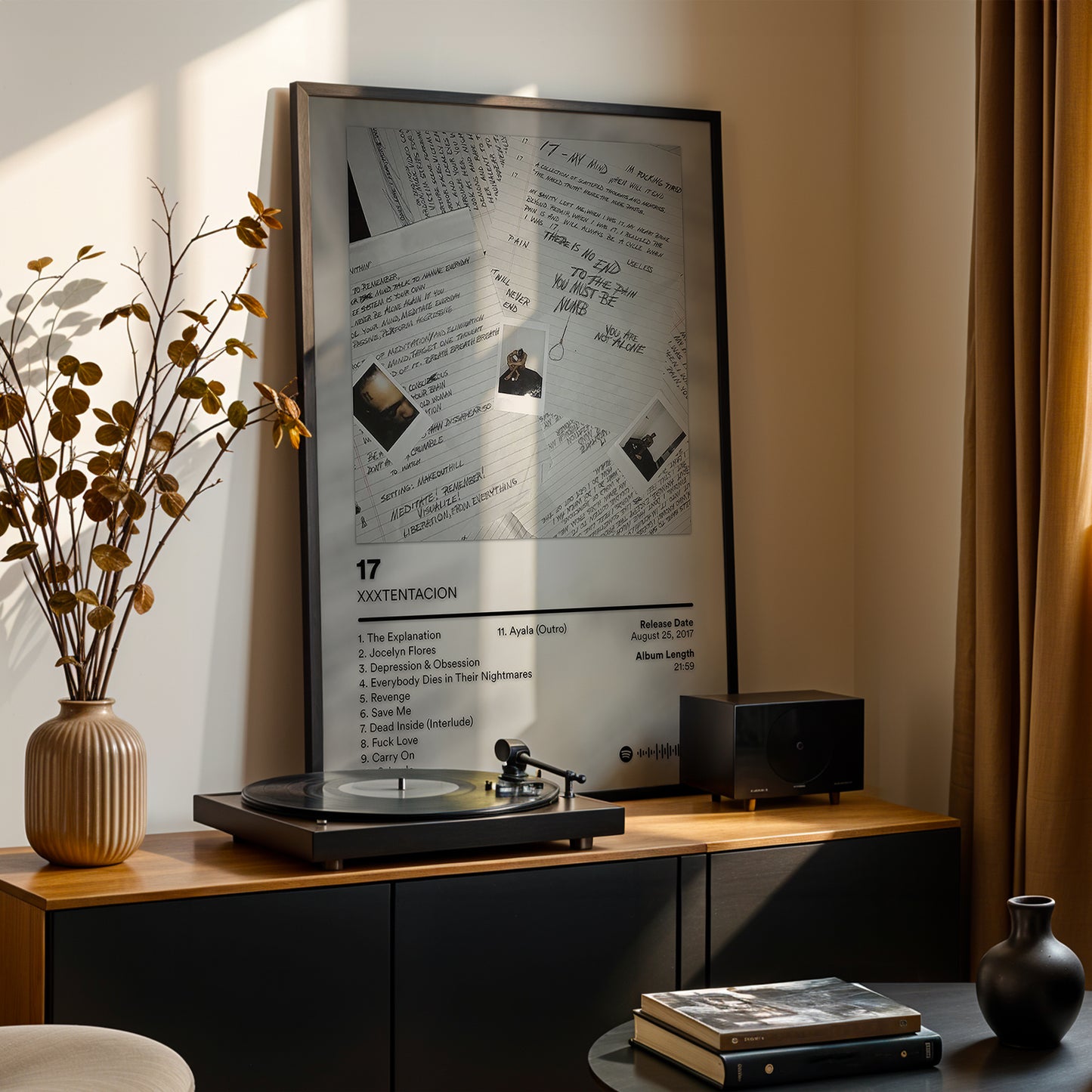 XXXTENTACION '17' Album Poster