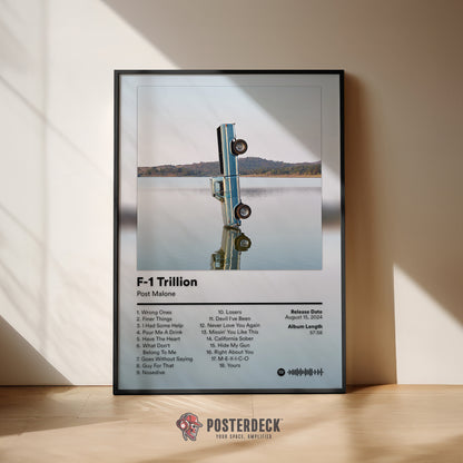 Post Malone 'F-1 Trillion' Album Poster