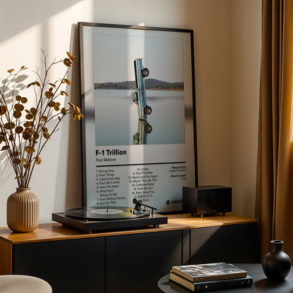 Post Malone 'F-1 Trillion' Album Poster