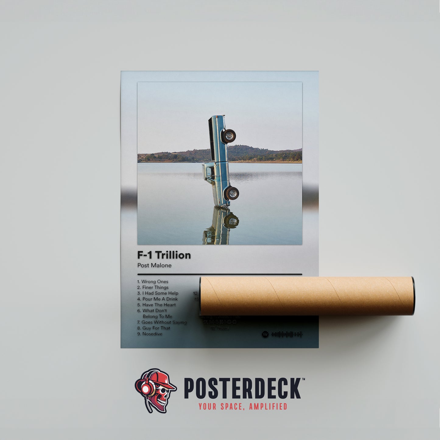 Post Malone 'F-1 Trillion' Album Poster