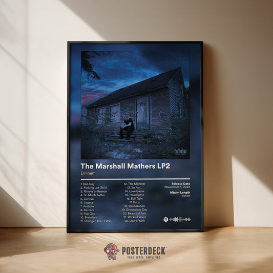 Eminem 'The Marshall Mathers LP2' Album Poster