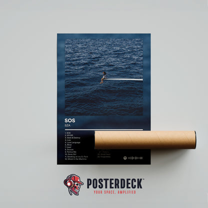 SZA 'SOS' Album Poster