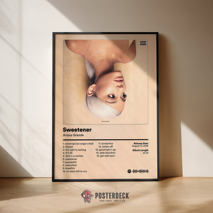 Ariana Grande 'Sweetener' Album Poster