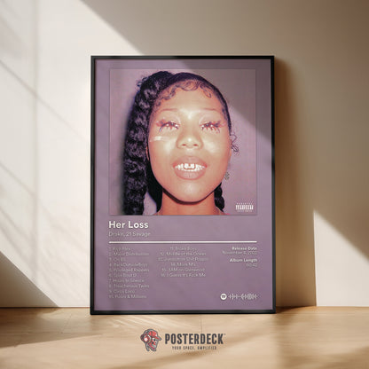 Drake & 21 Savage 'Her Loss' Album Poster