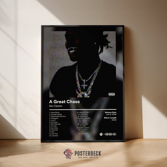 Ken Carson 'A Great Chaos' Album Poster