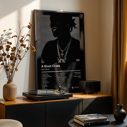 Ken Carson 'A Great Chaos' Album Poster