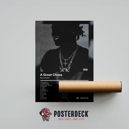 Ken Carson 'A Great Chaos' Album Poster