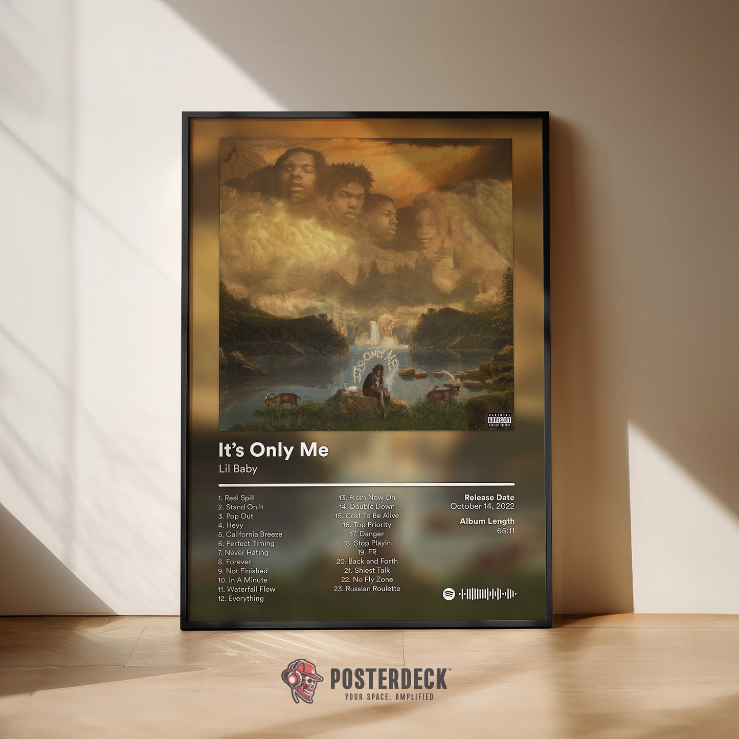 Lil Baby 'It's Only Me' Album Poster