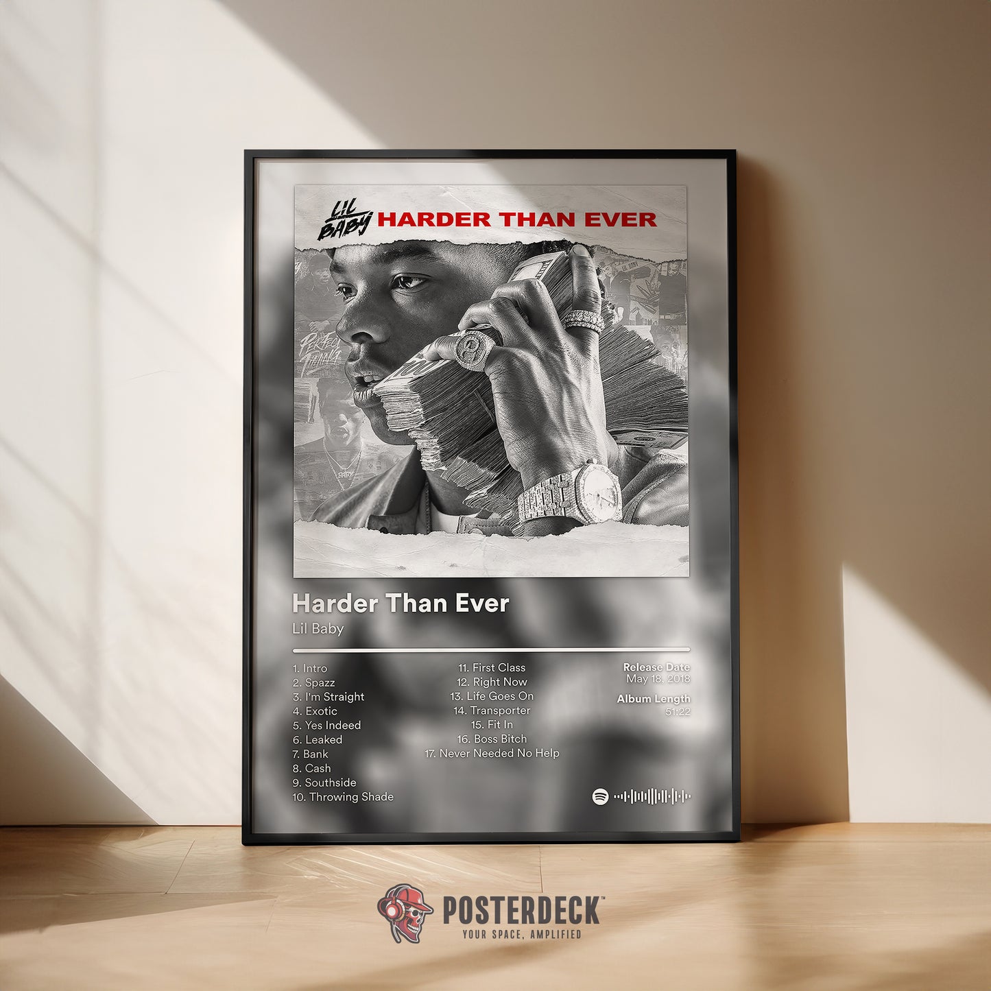 Lil Baby 'Harder Than Ever' Album Poster