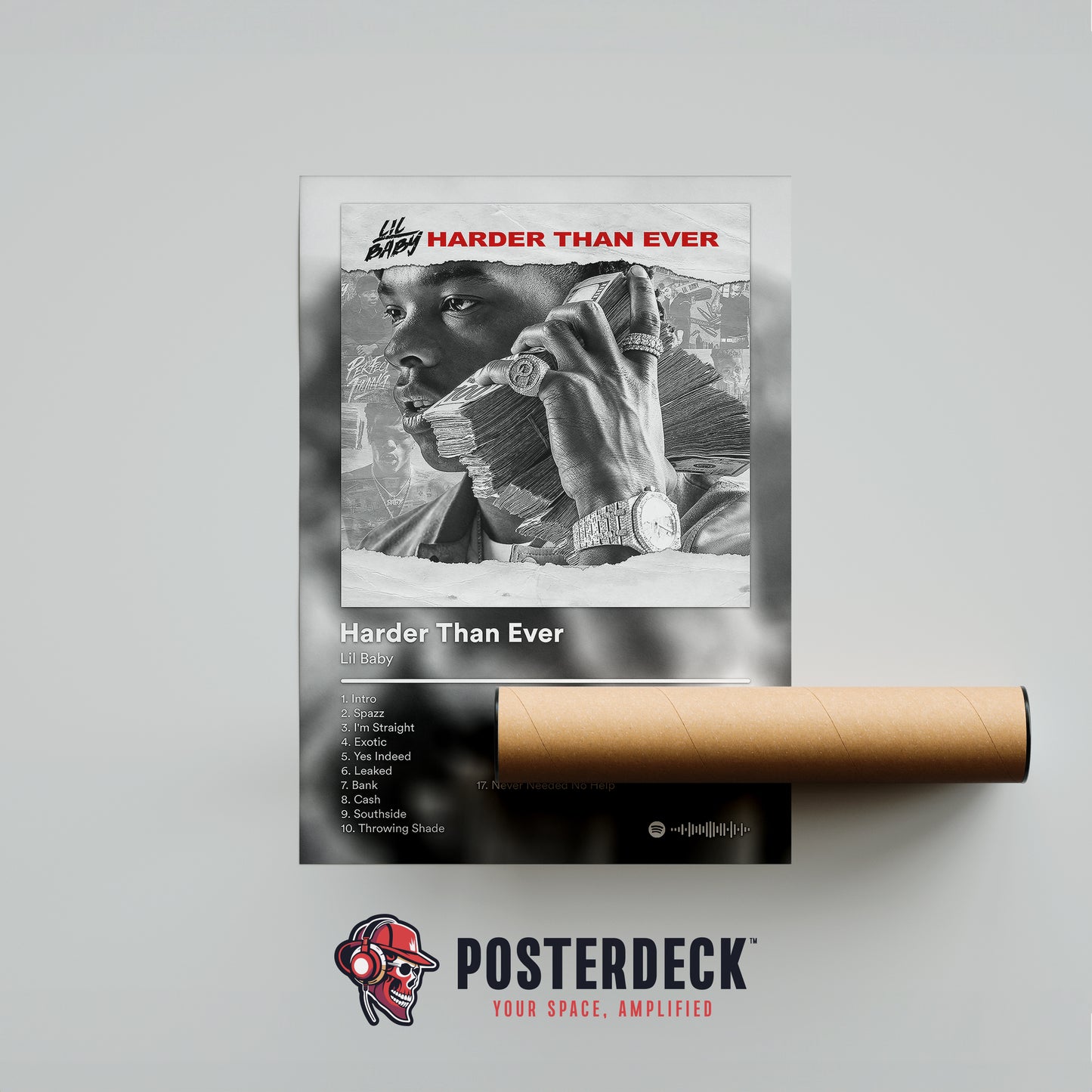 Lil Baby 'Harder Than Ever' Album Poster