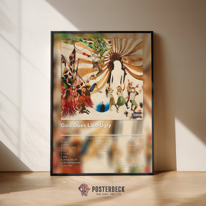 JID 'God Does Like Ugly' Album Poster