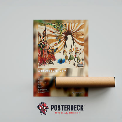 JID 'God Does Like Ugly' Album Poster