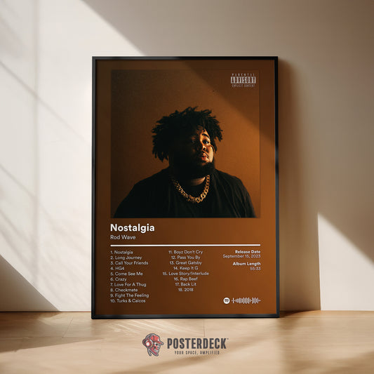 Rod Wave 'Nostalgia' Album Poster