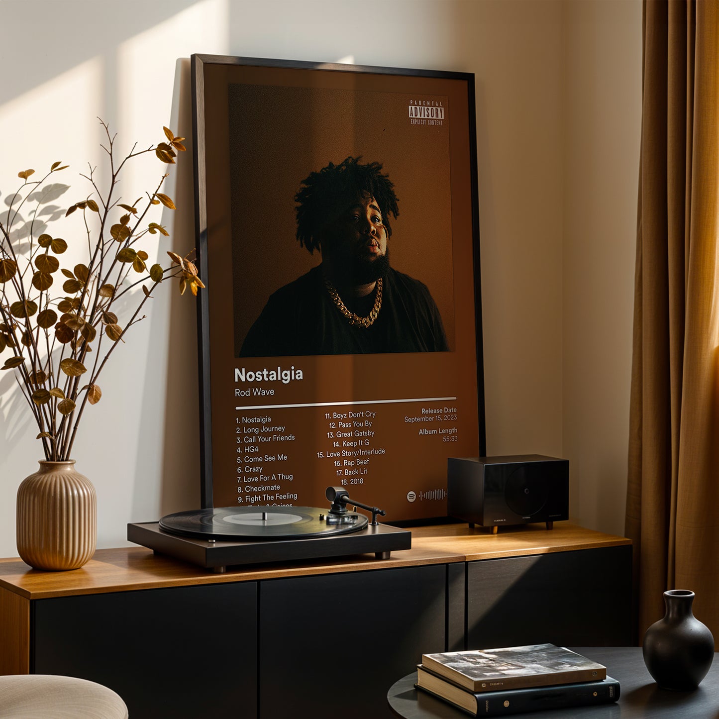 Rod Wave 'Nostalgia' Album Poster