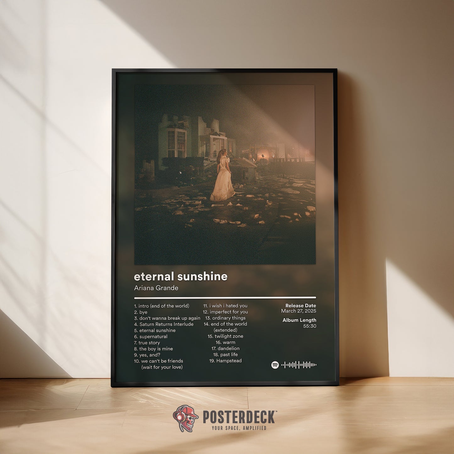 Ariana Grande 'Eternal Sunshine (Cinematic Edition)' Album Poster