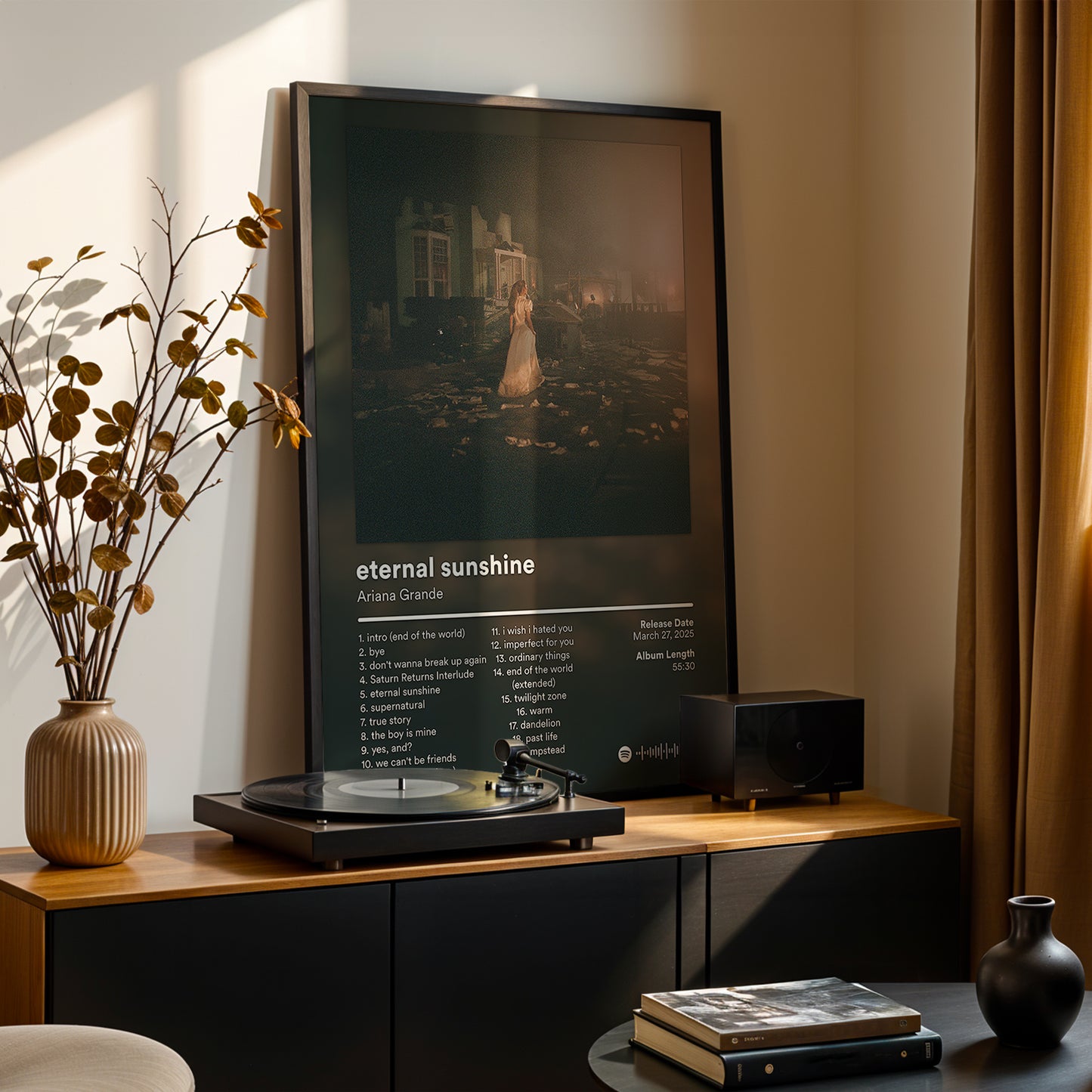 Ariana Grande 'Eternal Sunshine (Cinematic Edition)' Album Poster