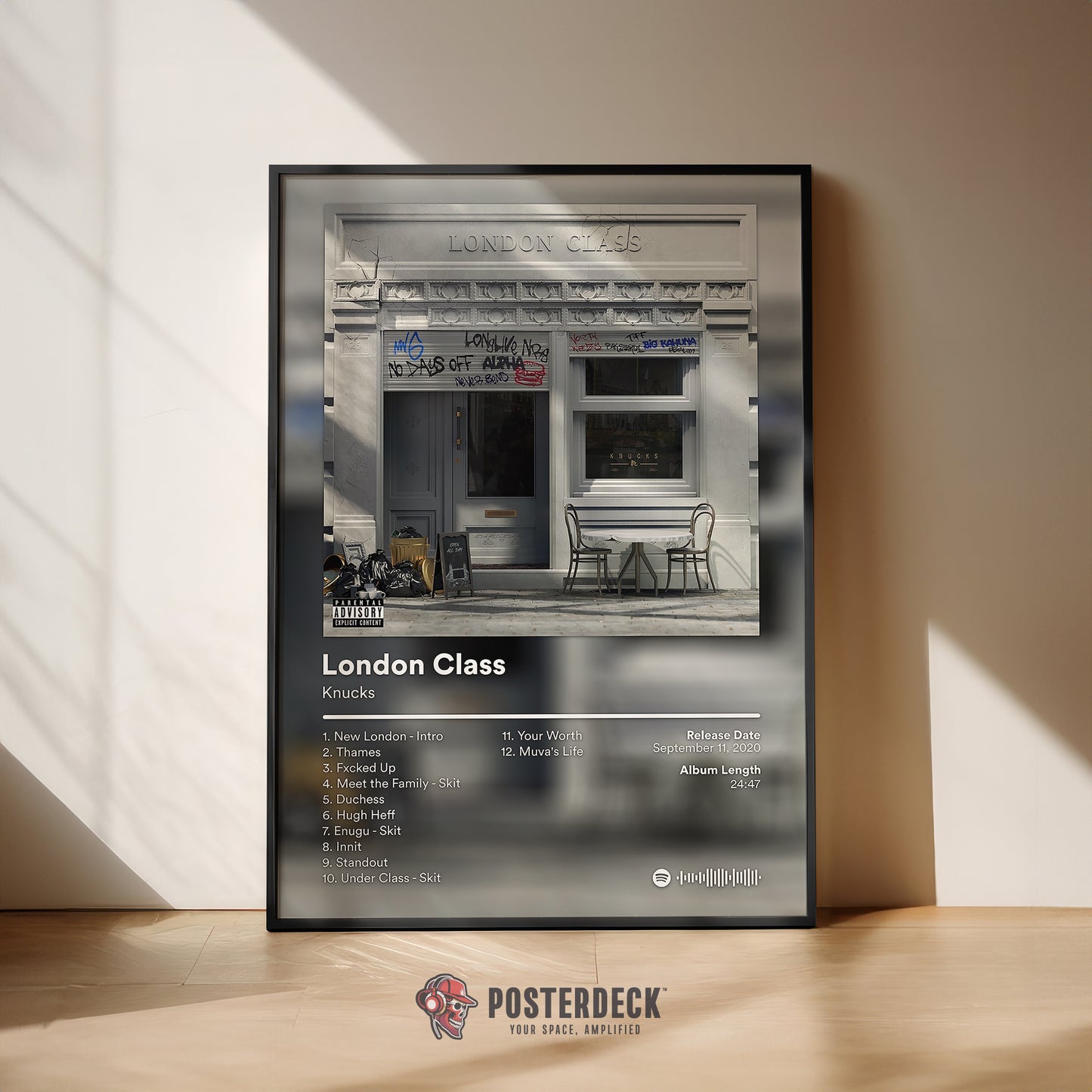 Knucks 'London Class' Album Poster