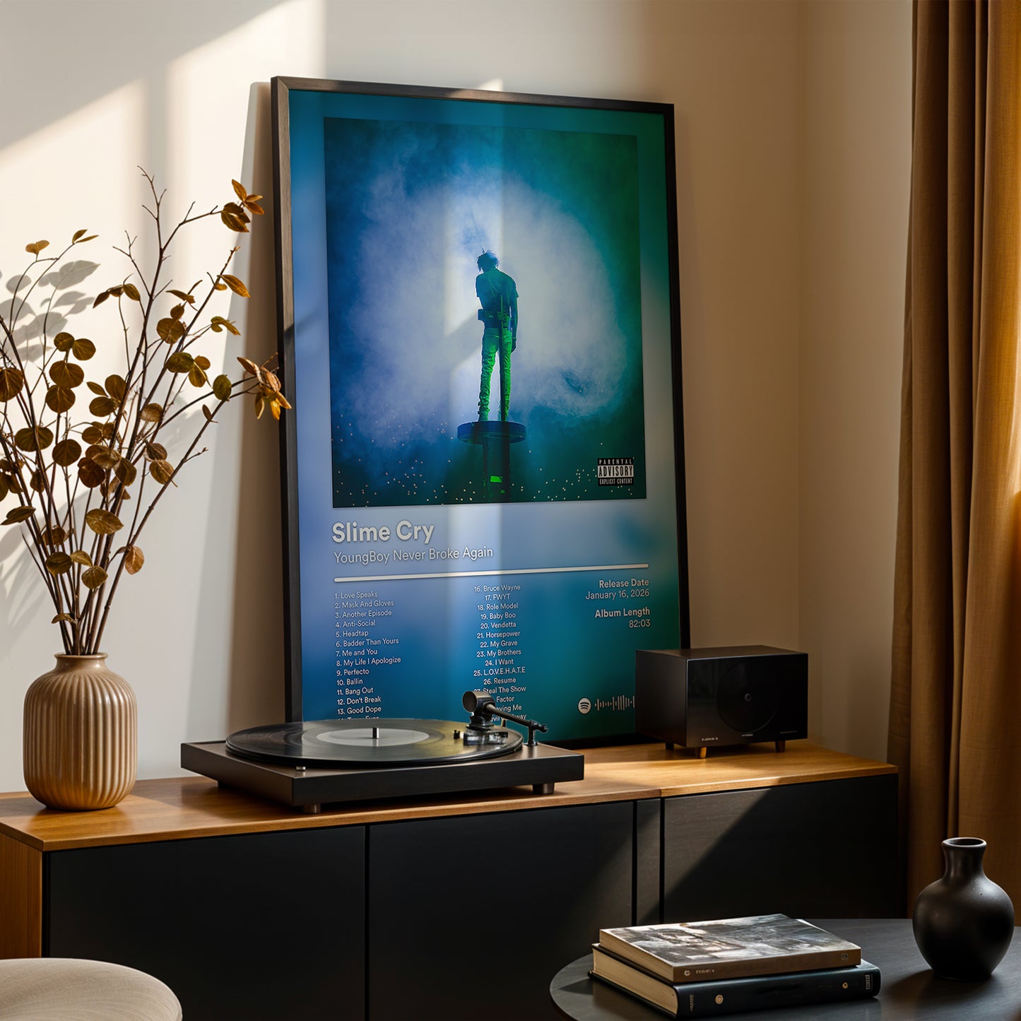 YoungBoy Never Broke Again 'Slime Cry' Album Poster